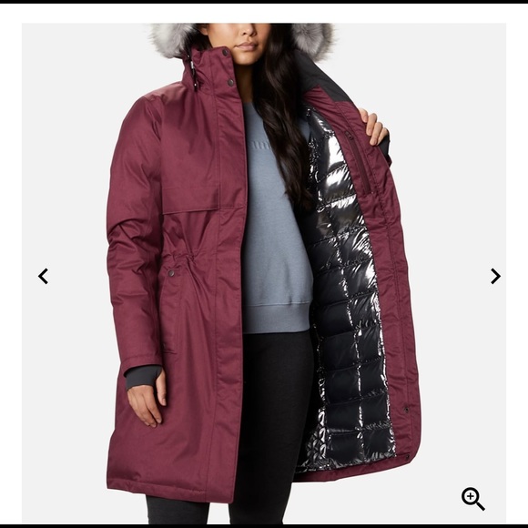 Columbia Apers Arson II Long Down jacket - Picture 1 of 9